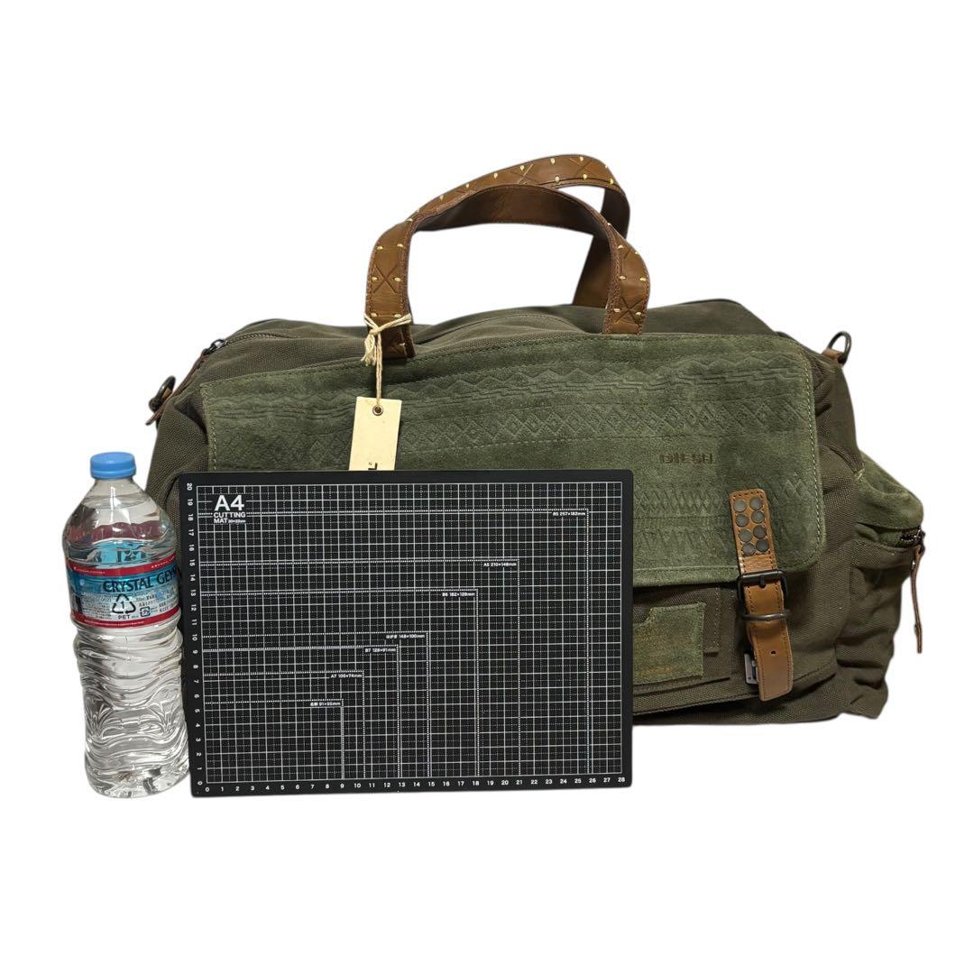 未使用級美品　DIESEL 2wayボストンバッグ　アーカイブ y2k グランジ