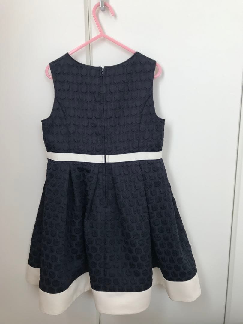 組曲　フォーマル　紺色　ワンピース　120