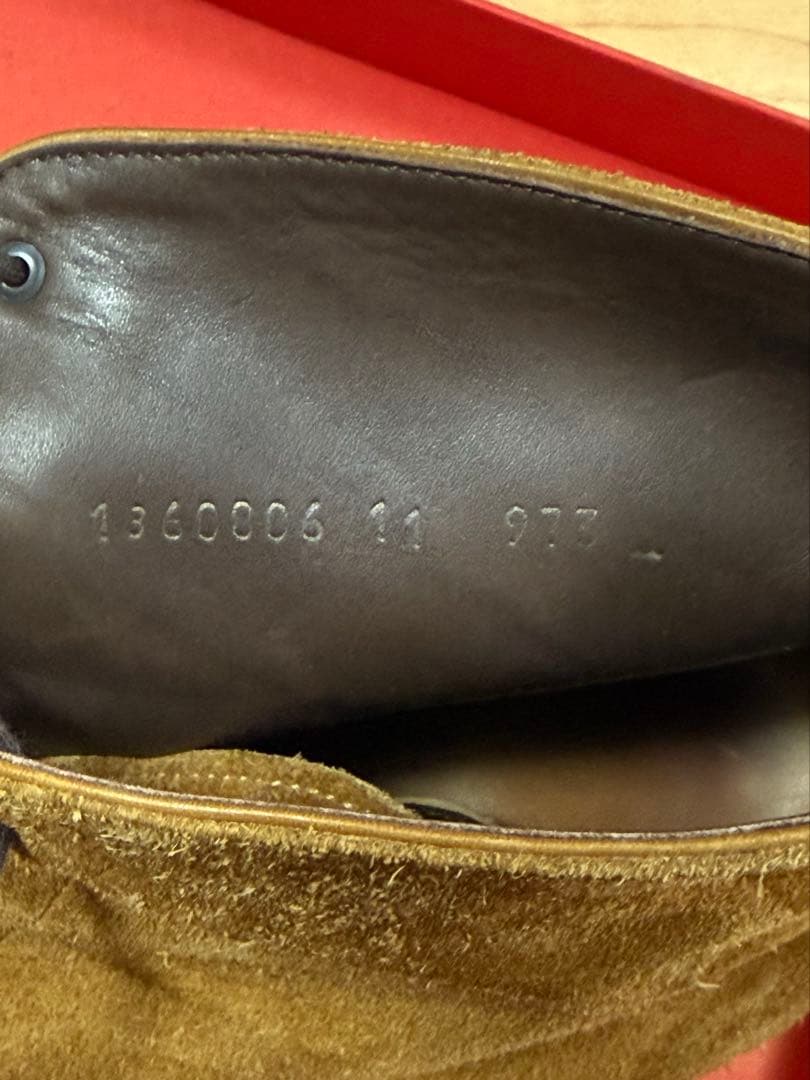 エ*は様 【最終値下】CARMINA メンズ スウェードブーツ サイズUK11