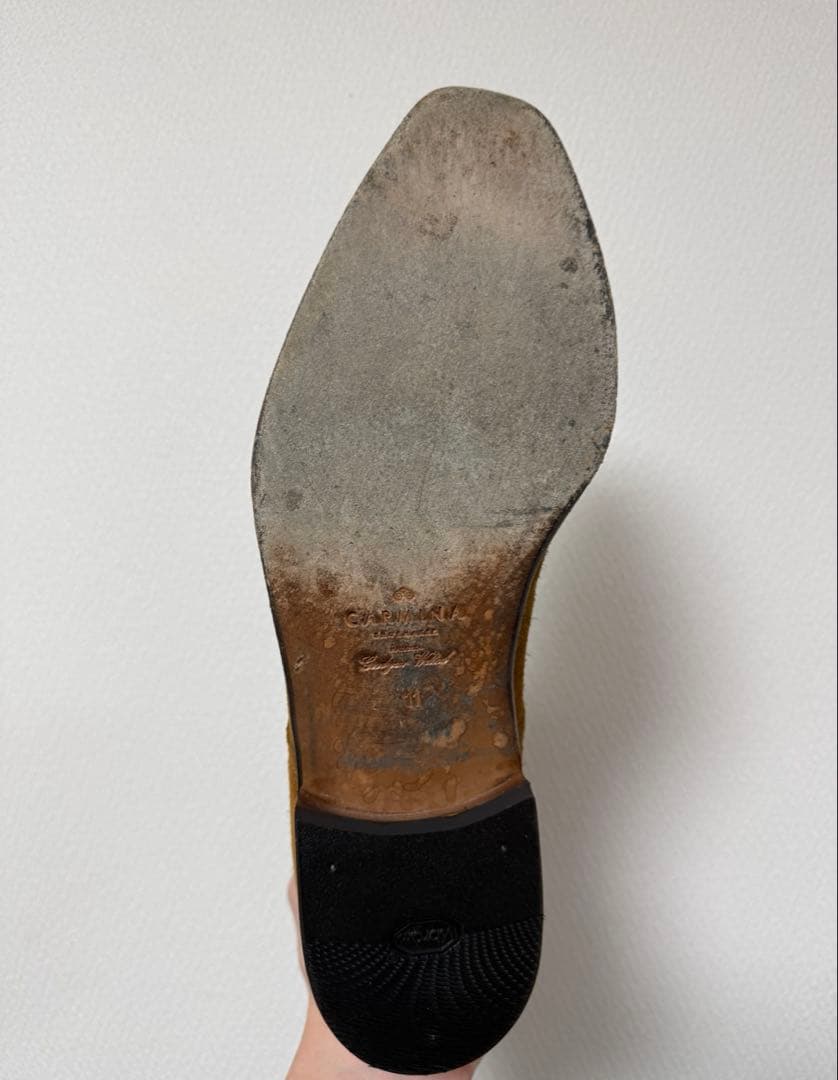 エ*は様 【最終値下】CARMINA メンズ スウェードブーツ サイズUK11