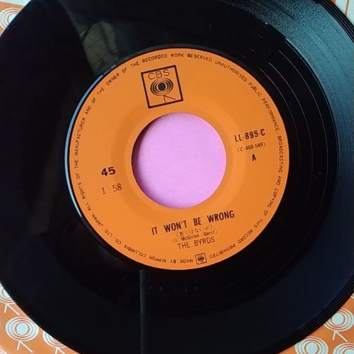 バーズ／悪くはないぜ　7incシングルレコード