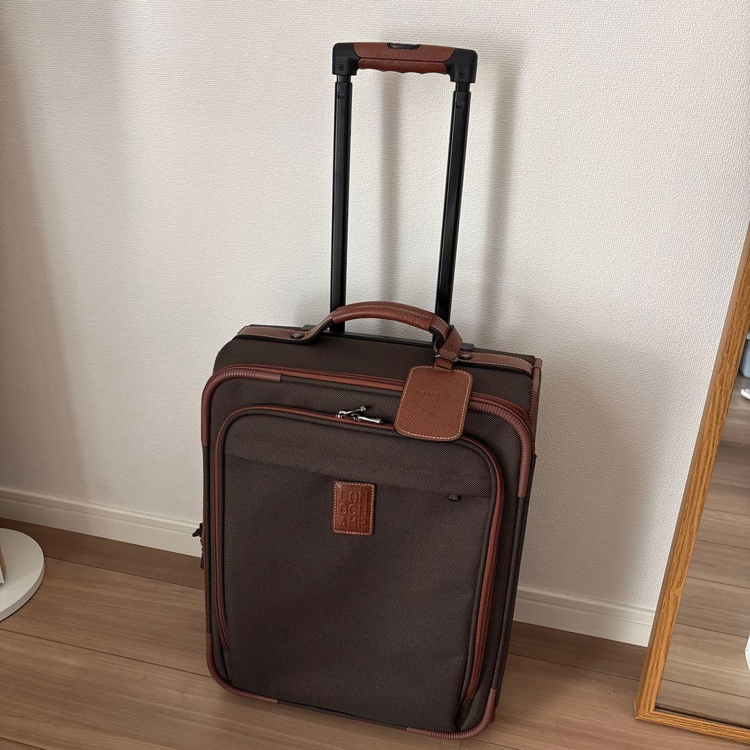 Longchamp【超美品】ロンシャン キャリーケース ボックスフォード