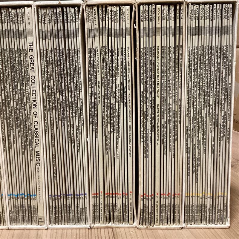 クラシック【100枚コンプリート】大量　RG0116-5　レコード　まとめ売り