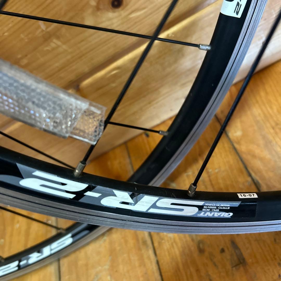 GIANT ジャイアントSR-2 ホイール ロードバイク リムブレーキ 700C