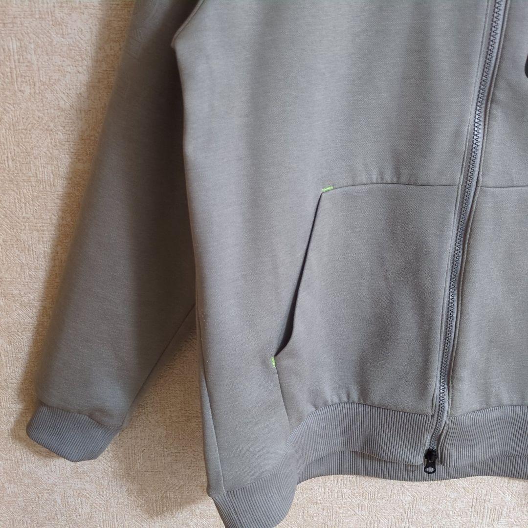 ニューバランスゴルフ フルジップ ダンボールニット 裏起毛 フーディー XL