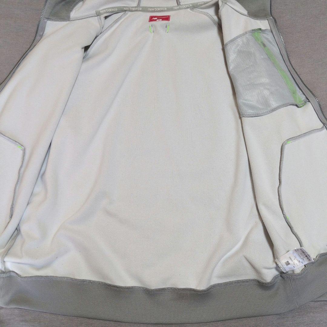 ニューバランスゴルフ フルジップ ダンボールニット 裏起毛 フーディー XL