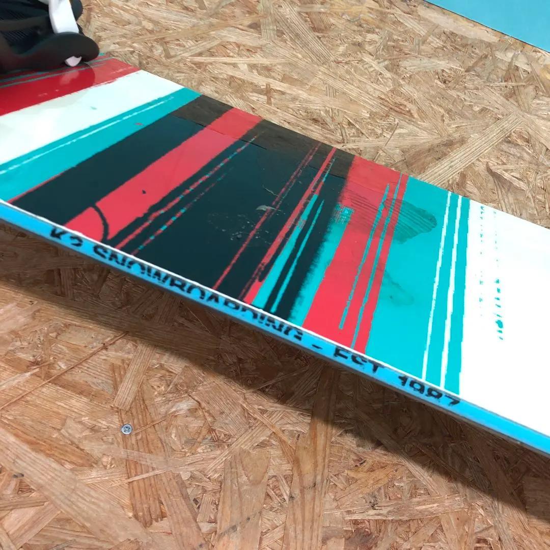 M3825 K2 スノーボード メンズ 板155cm ビンディング セット