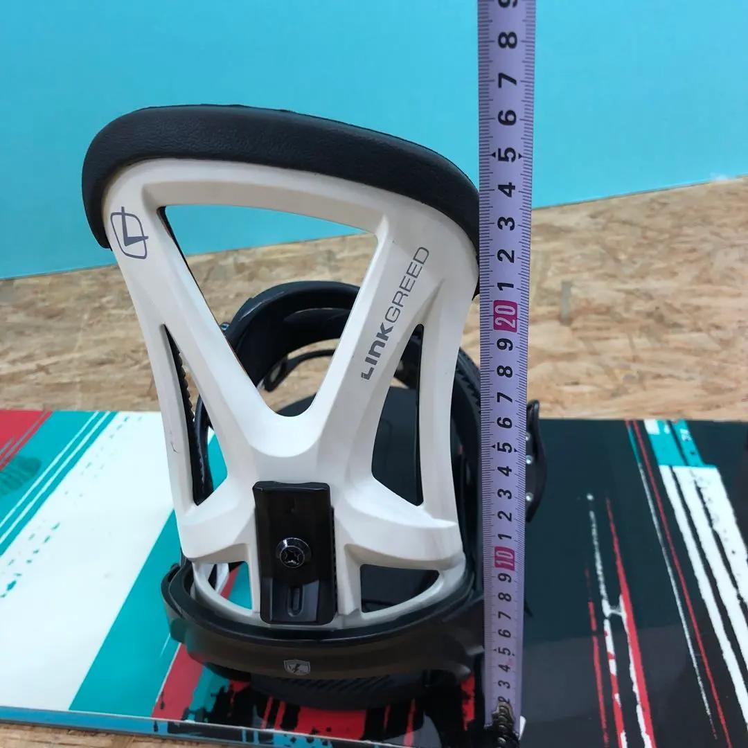 M3825 K2 スノーボード メンズ 板155cm ビンディング セット