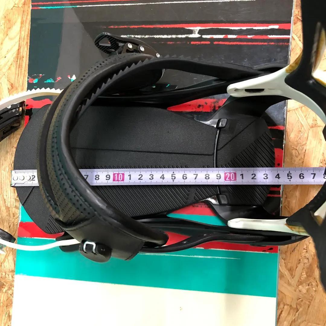 M3825 K2 スノーボード メンズ 板155cm ビンディング セット