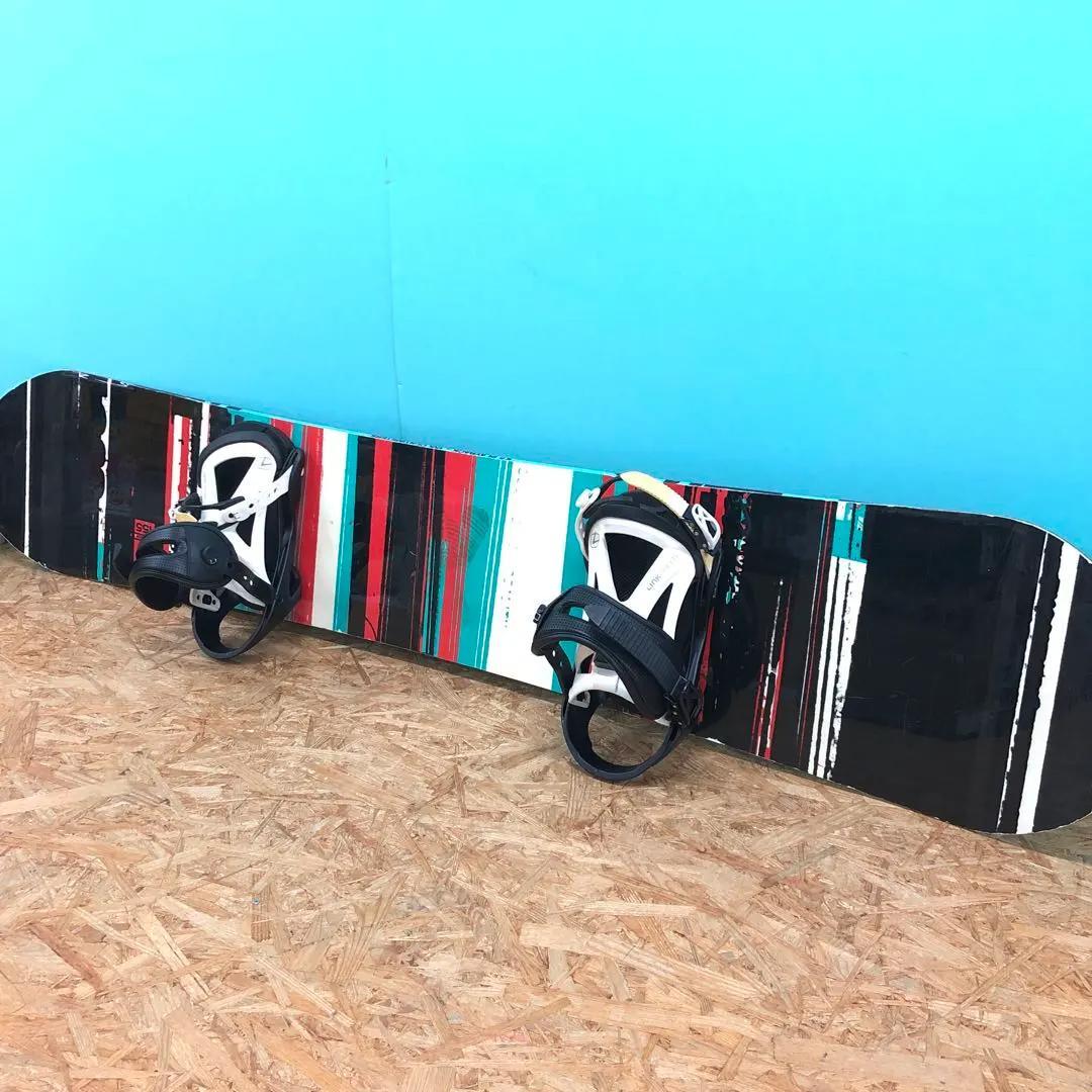 M3825 K2 スノーボード メンズ 板155cm ビンディング セット