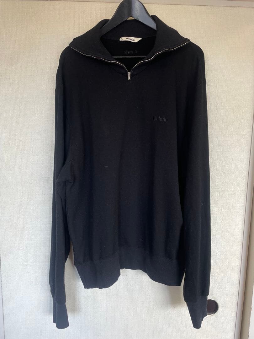 Oblada ハーフジップ トレーナー