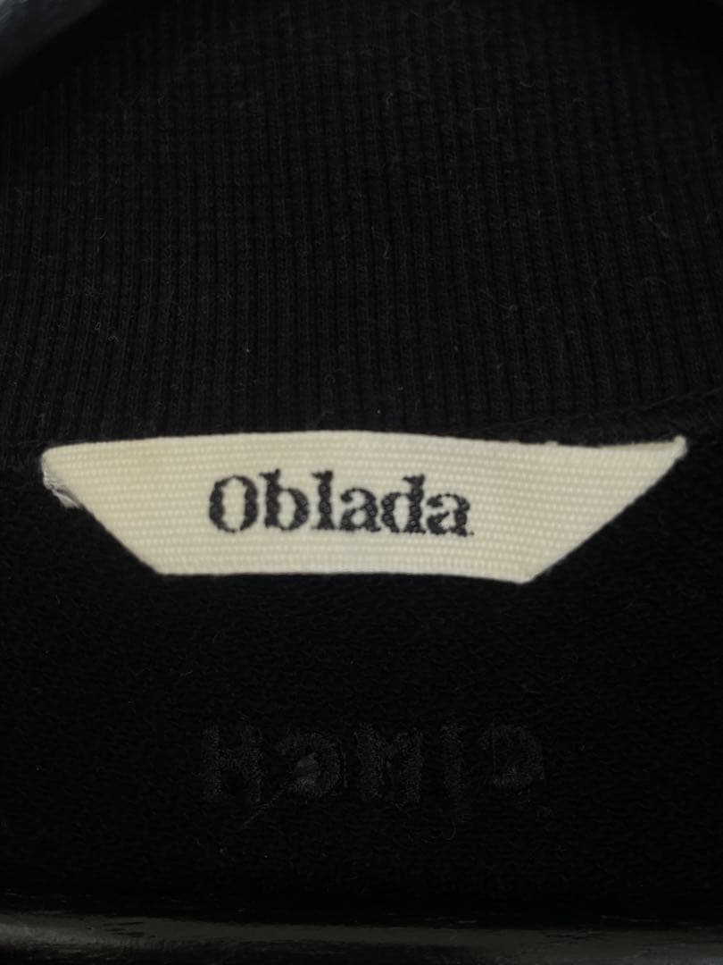 Oblada ハーフジップ トレーナー