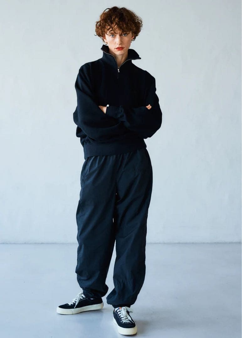 Oblada ハーフジップ トレーナー