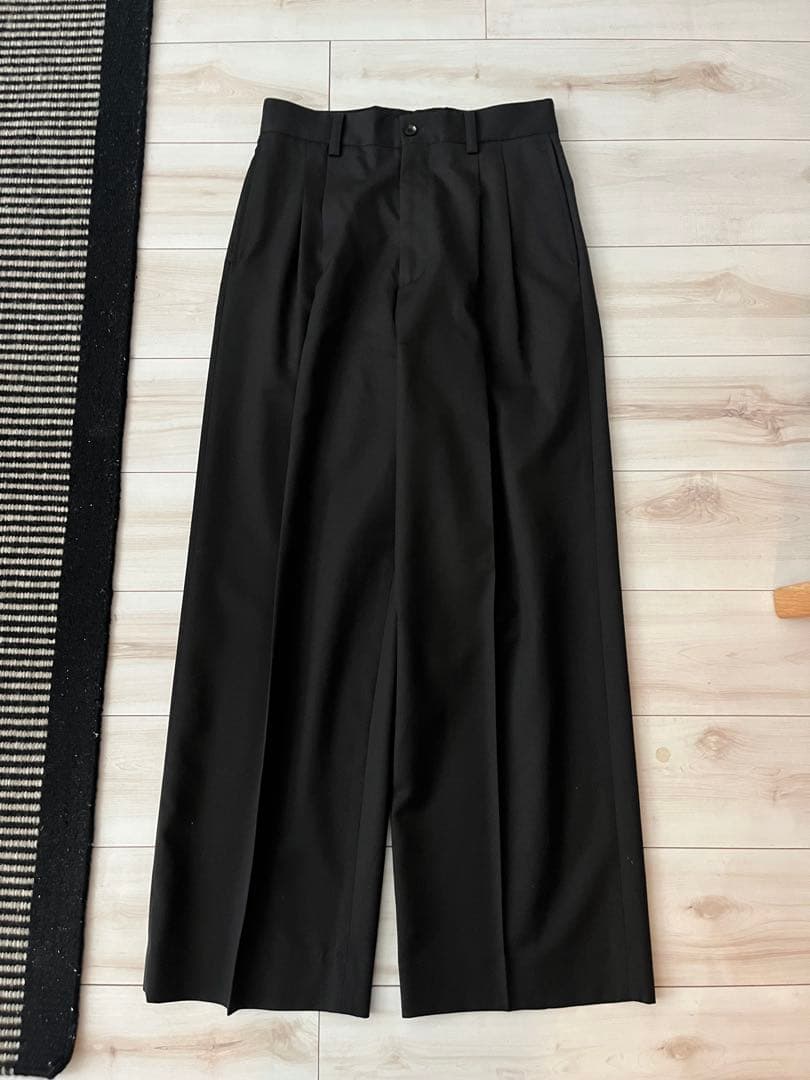 パンツ ssstein 24ss LONG WIDE TROUSERS