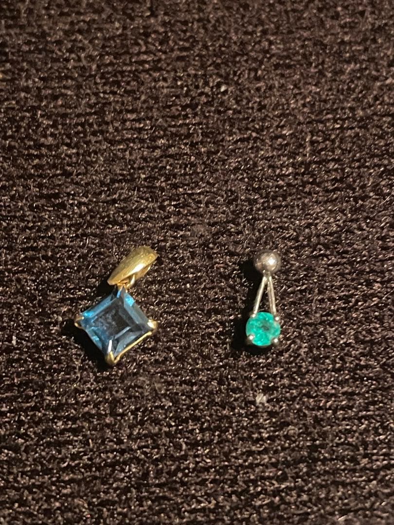 ネックレストップk18、プラチナ