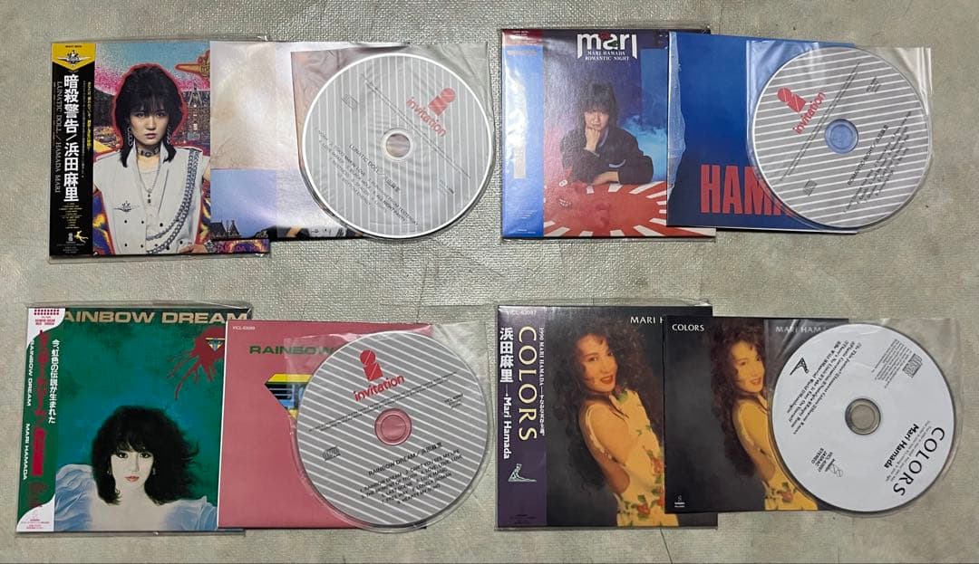 浜田麻里 紙ジャケCD 4枚セット 極美品