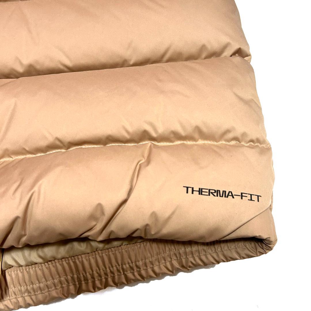 新品　XLサイズ　ナイキ　レディース　ダウンベスト ウィンドランナー　ベージュ