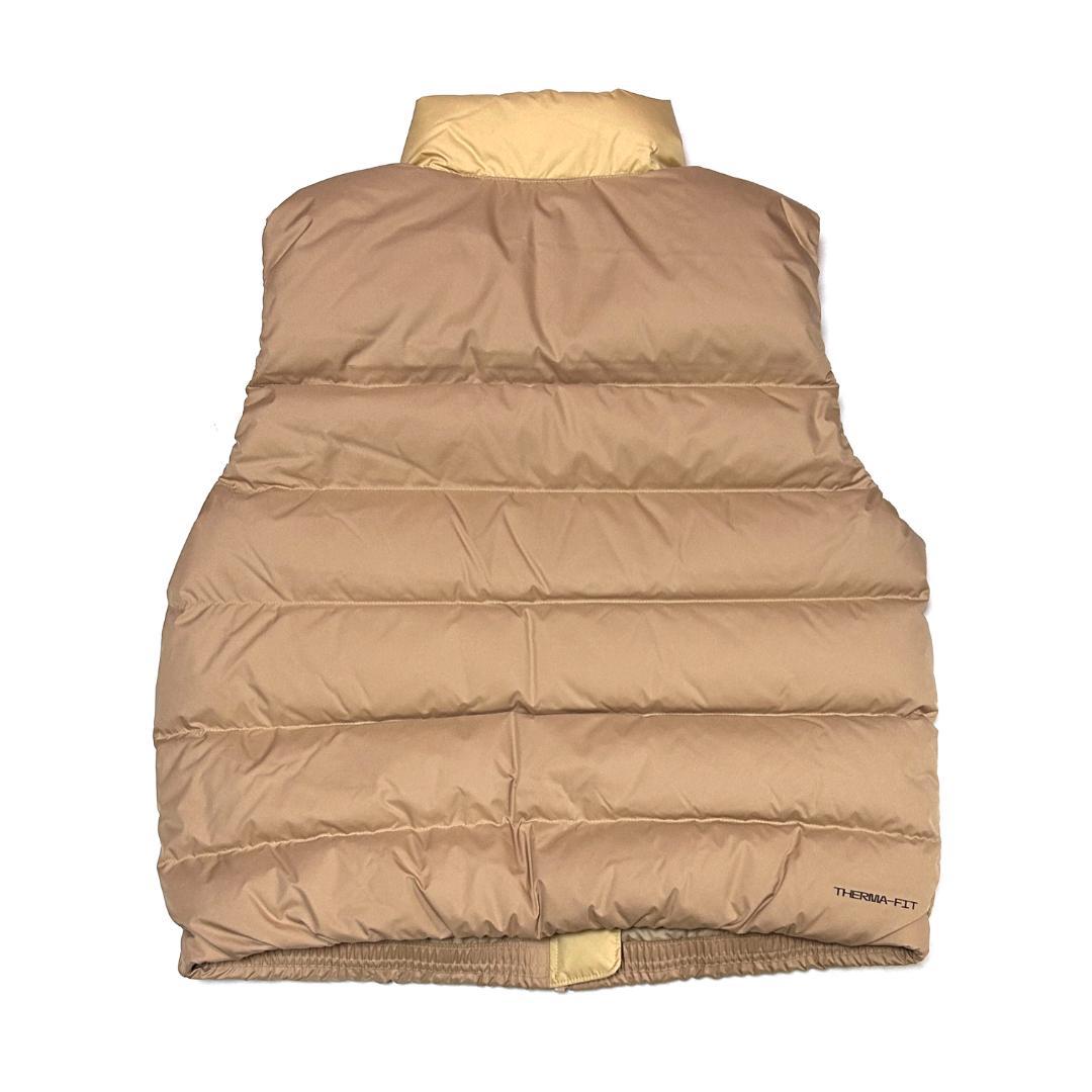 新品　XLサイズ　ナイキ　レディース　ダウンベスト ウィンドランナー　ベージュ