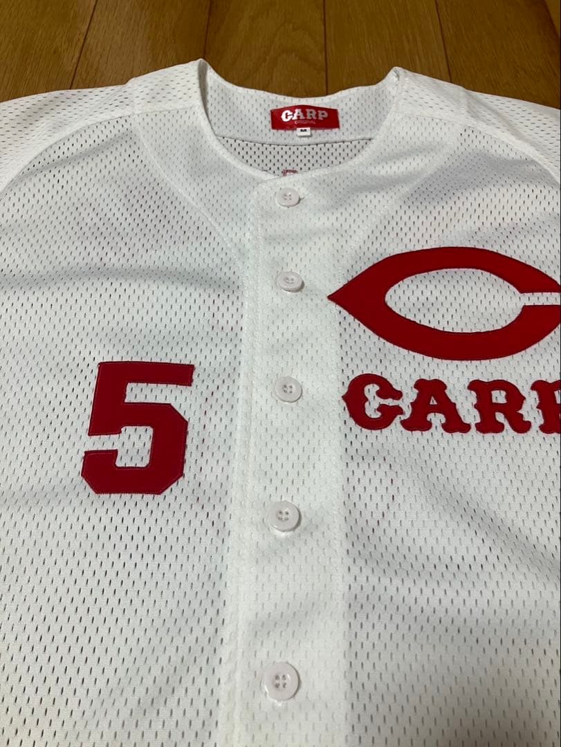 広島カープ　ユニフォーム　５　栗原　M