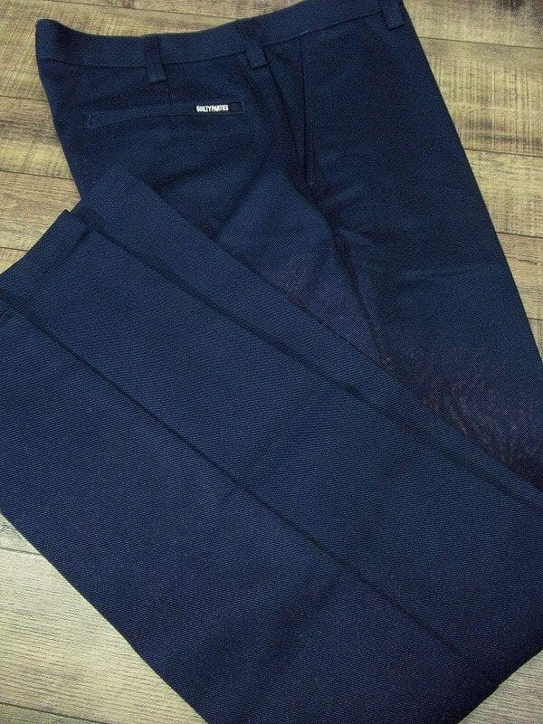 試着のみ ワコマリア ZACK ツイル チノ スケート パンツ ネイビー M