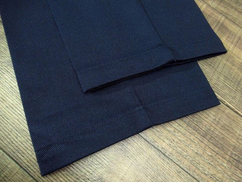 試着のみ ワコマリア ZACK ツイル チノ スケート パンツ ネイビー M