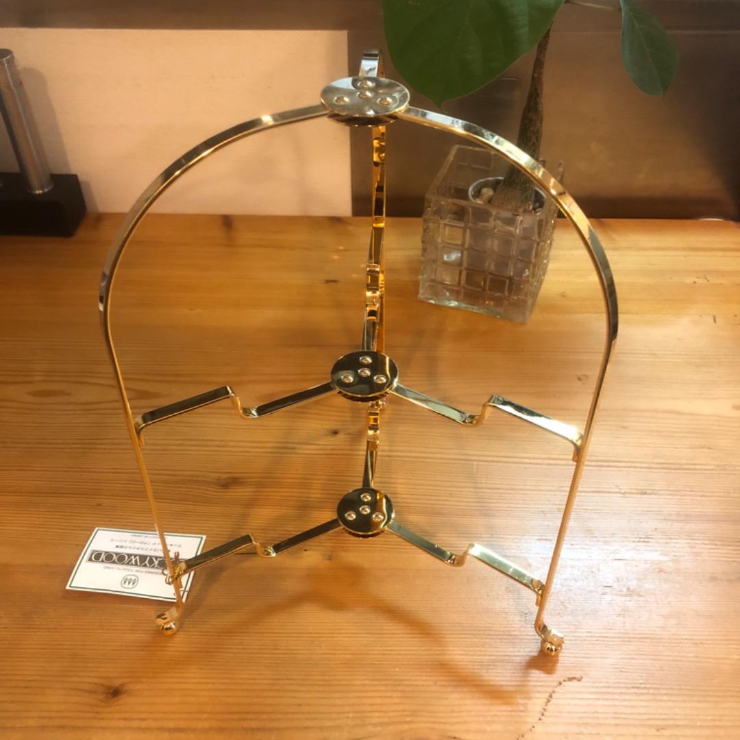 【未使用】LUCKY WOOD　ラッキーウッド　ケーキスタンド