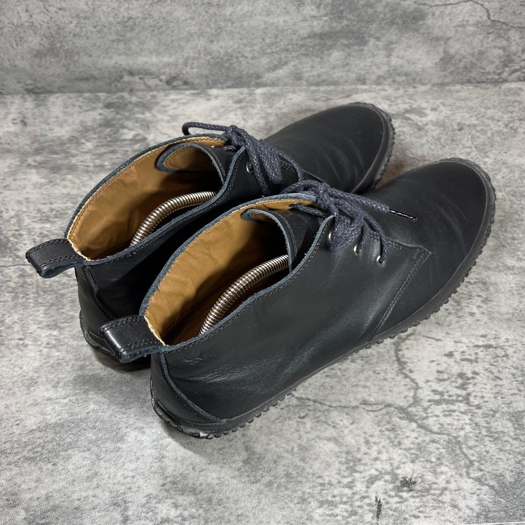 美品【スピングルムーブ】（LL）スピングルビズ チャッカブーツ ブラック 日本製