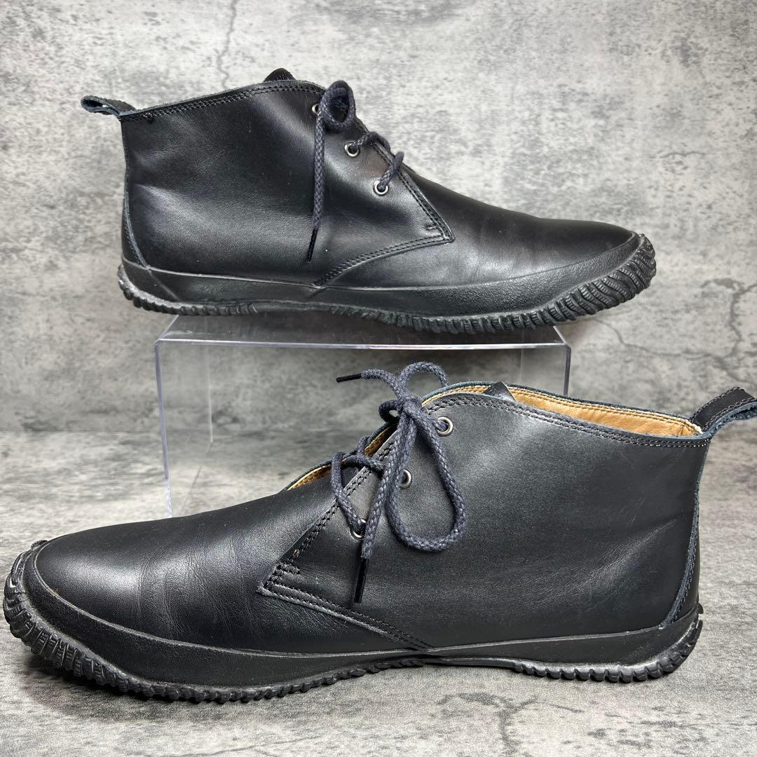 美品【スピングルムーブ】（LL）スピングルビズ チャッカブーツ ブラック 日本製