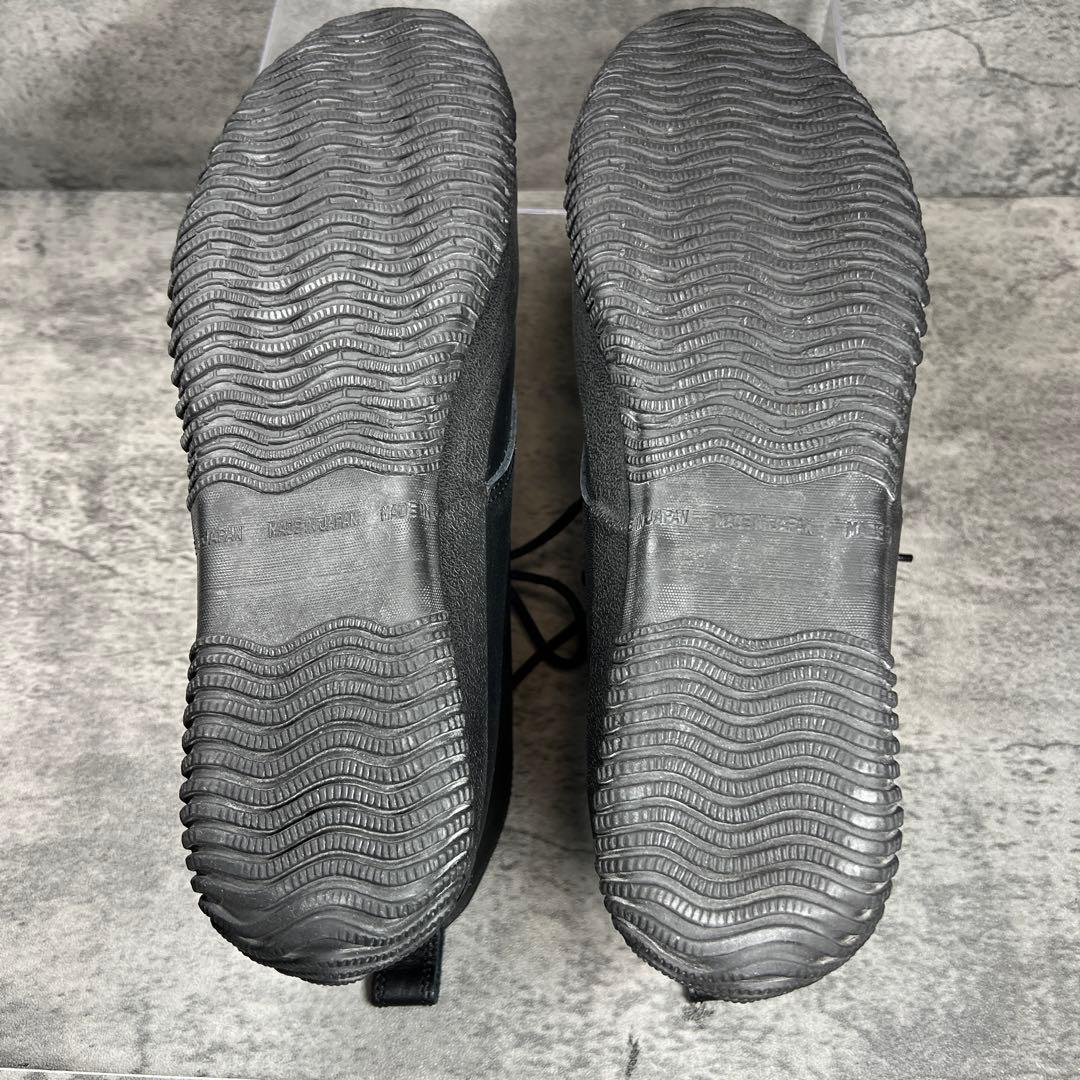 美品【スピングルムーブ】（LL）スピングルビズ チャッカブーツ ブラック 日本製