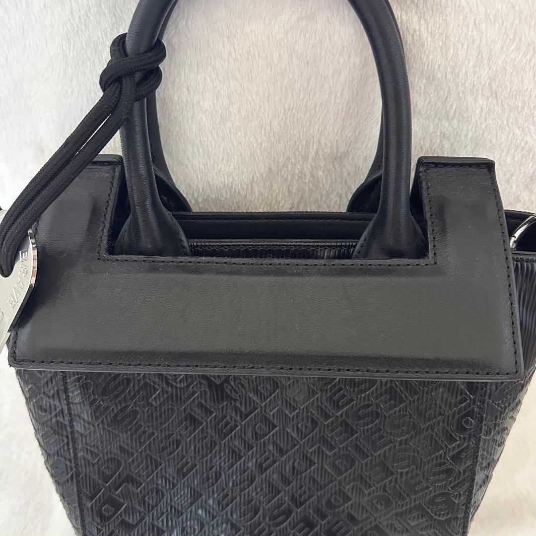 タ*丸様 DIESEL ディーゼル　ハンドバッグ　黒