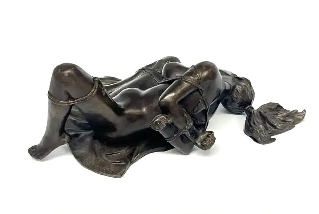 古美術　人物　古銅製　重さ：2318g