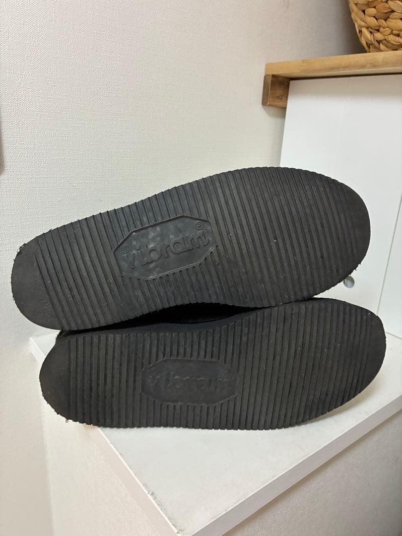 売約済！Yuketen ユケテン　バックル付きスエードブーツ　エンジニアブーツ