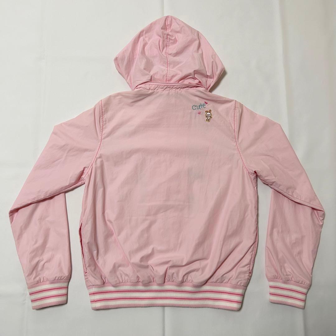 メゾピアノ　ジャンパー　ウインドブレーカー　ベリエちゃん　ピンク　L　160