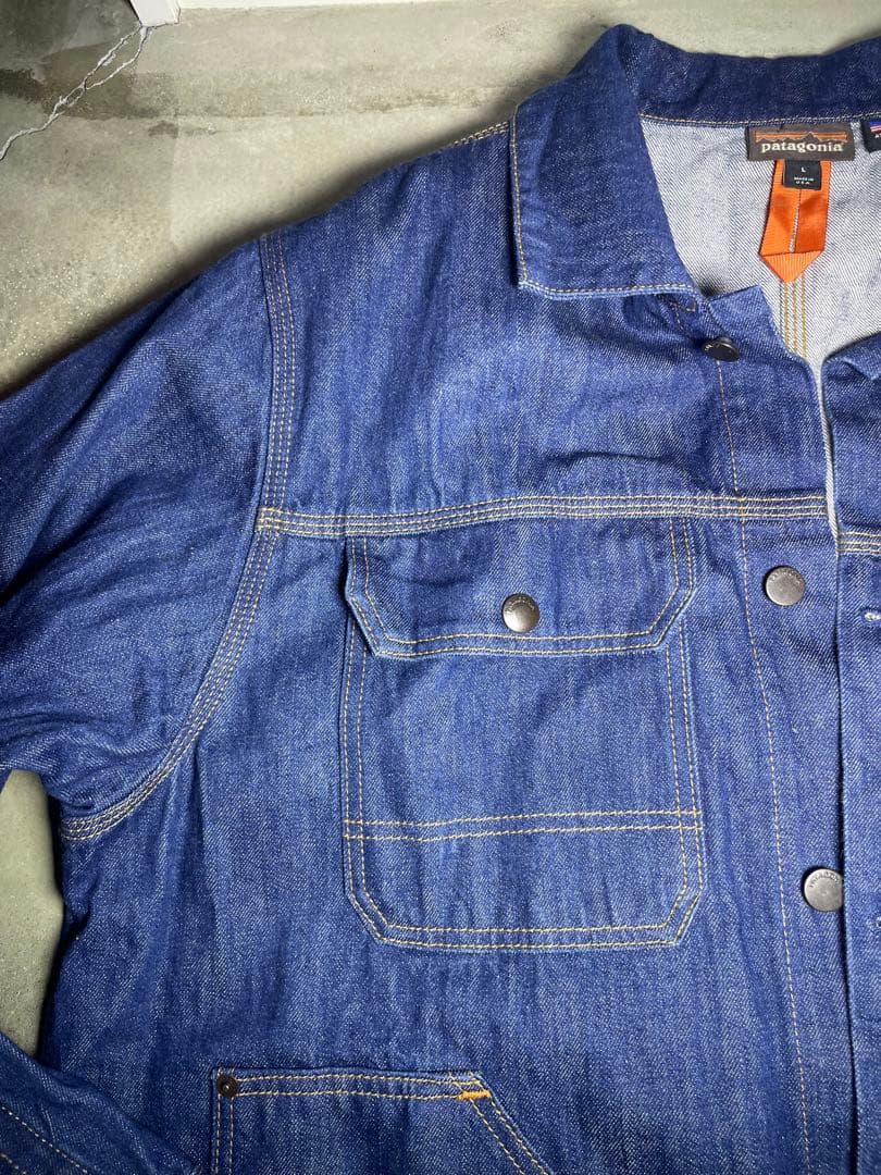 U*D様 パタゴニア　デニムカバーオール　スティールフォージ