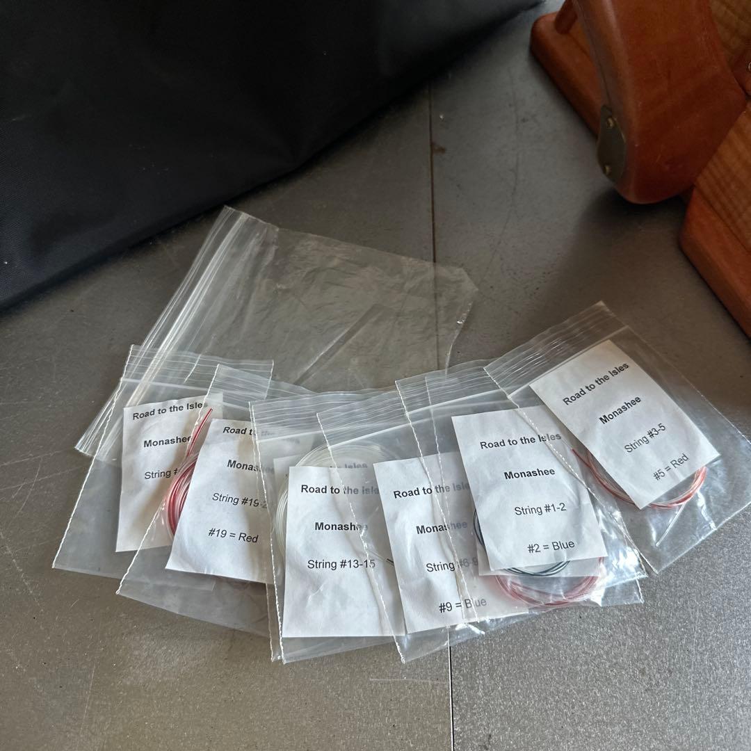 明日削除❣️ハープ22弦　弦たくさんついてます！中古