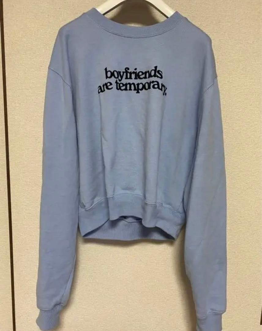 off-white スウェット　ブルー