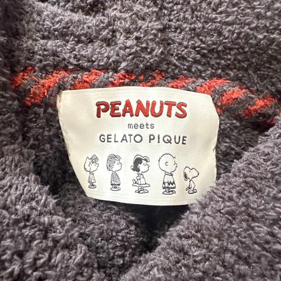 新品未使用 ジェラートピケ スヌーピー ルームウェア ワンピース