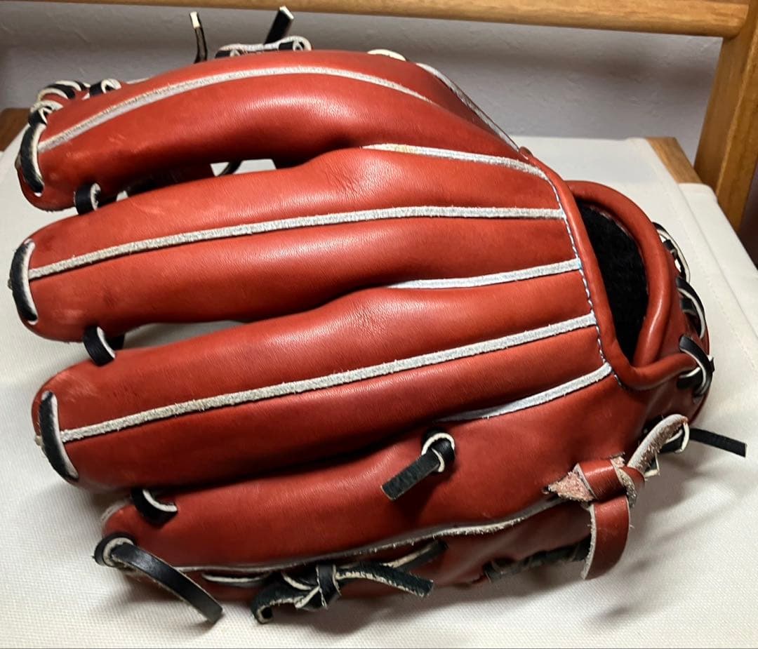 ミズノプロ　オーダー　硬式用グローブ　内野用　専用箱・袋付き