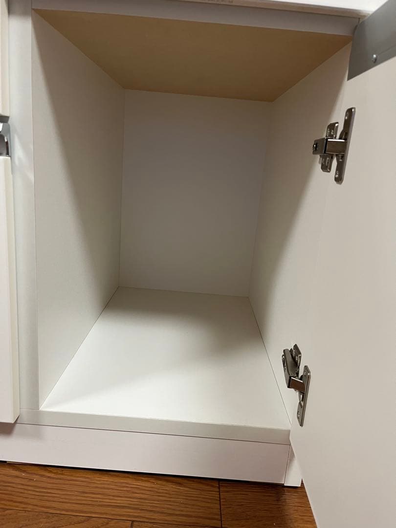 ニトリ キッチンボード ホワイト 幅90cm【たのめる便】