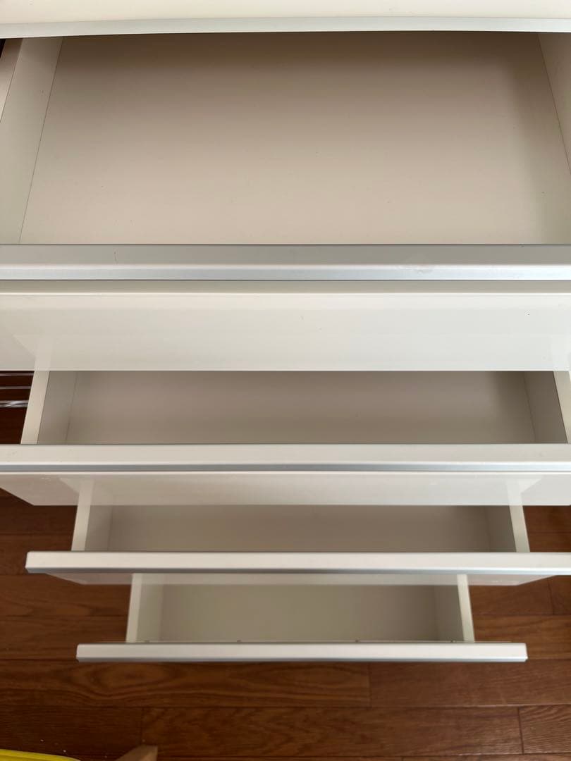 ニトリ キッチンボード ホワイト 幅90cm【たのめる便】