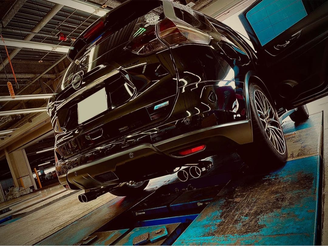 X-TRAIL T32 前期 HKS マフラー4本出し！！(車検対応)値引き中！