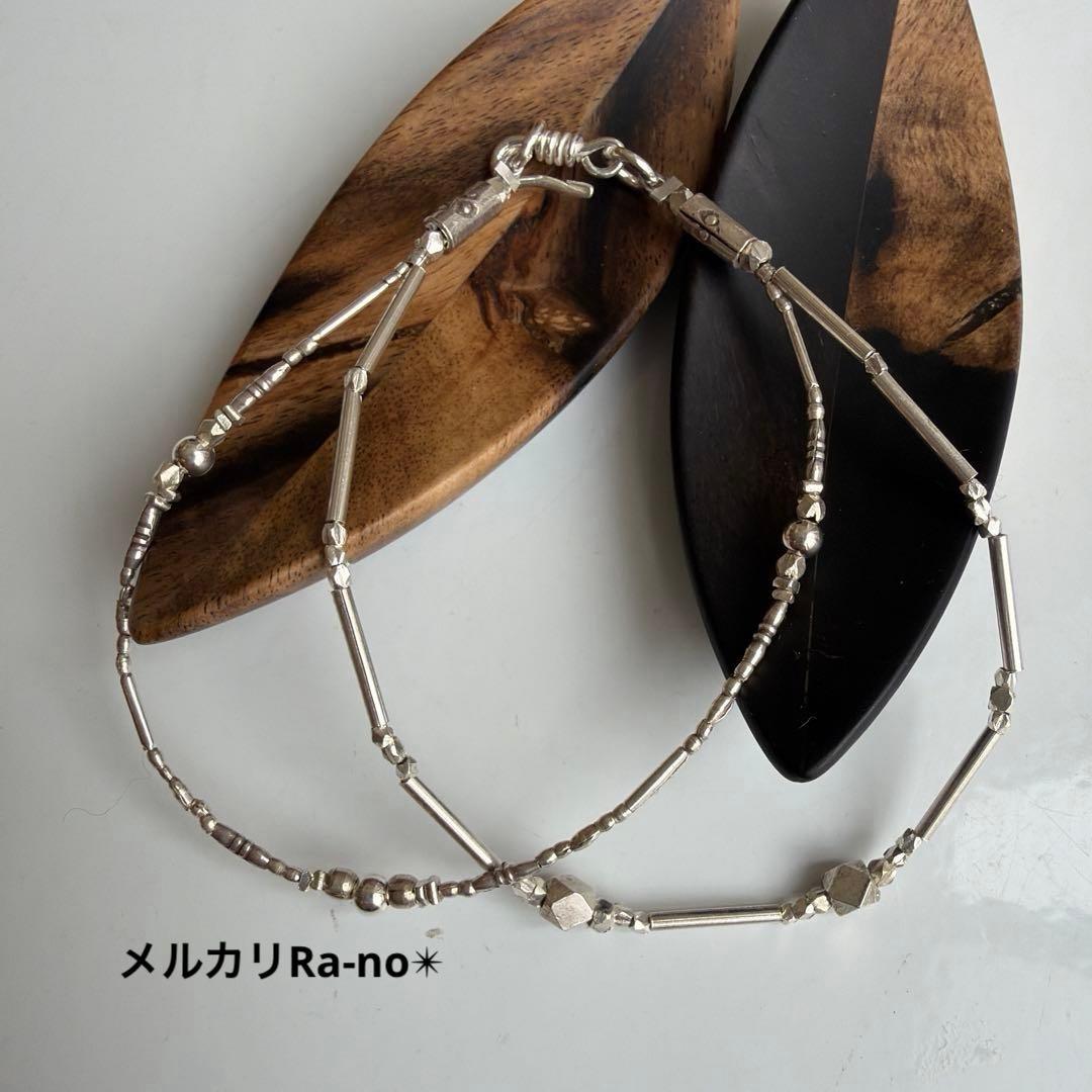 2点販売　▫️２連ブレスレット　※ B150-2 ▫️雫ネックレス　※N21-2