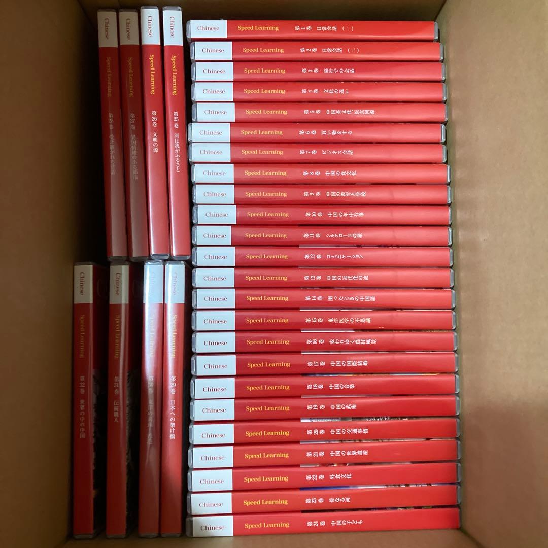 スピードラーニング　中国語　全32巻