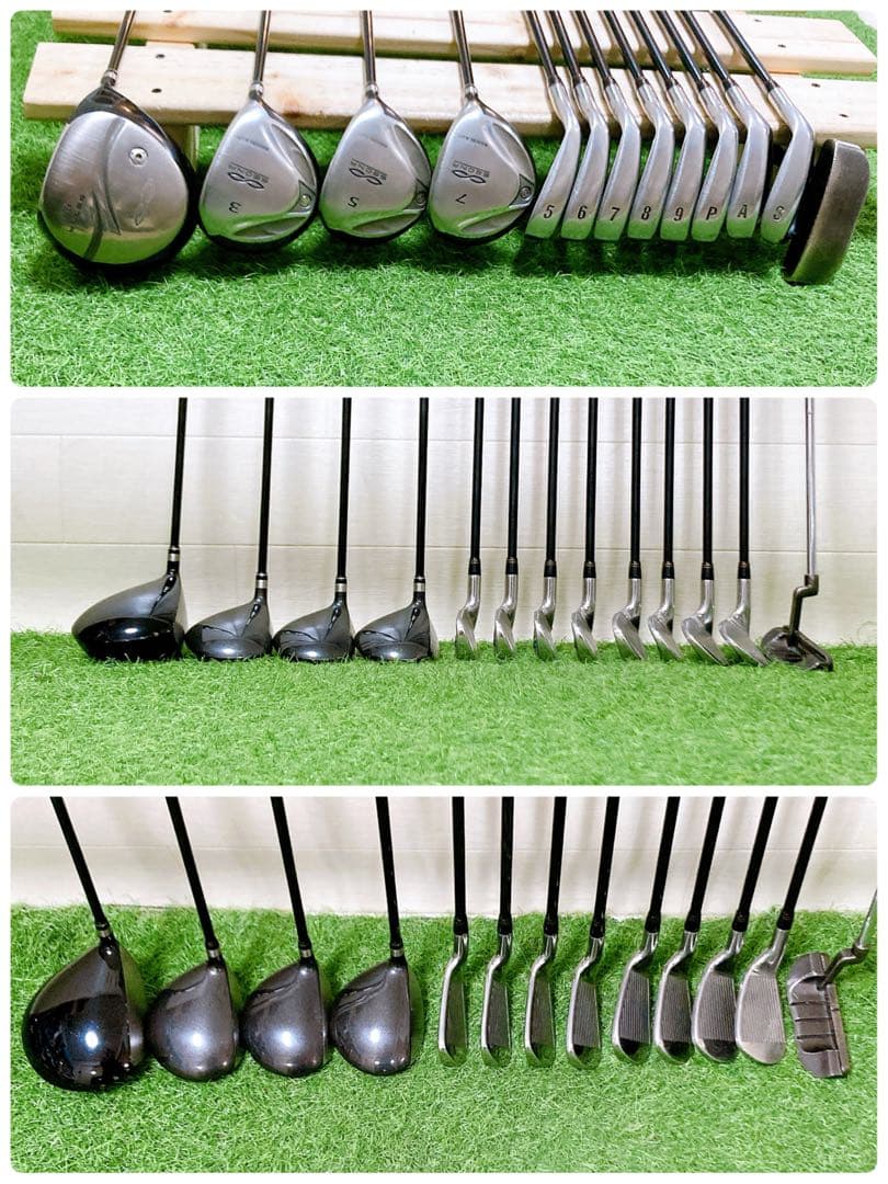 M9.セドナ　ルコック　初心者オススメ　ゴルフクラブ　メンズセット　13本右利き