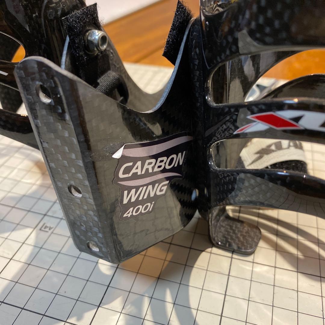 XLAB carbon wing 400i ボトルケージ２個セット