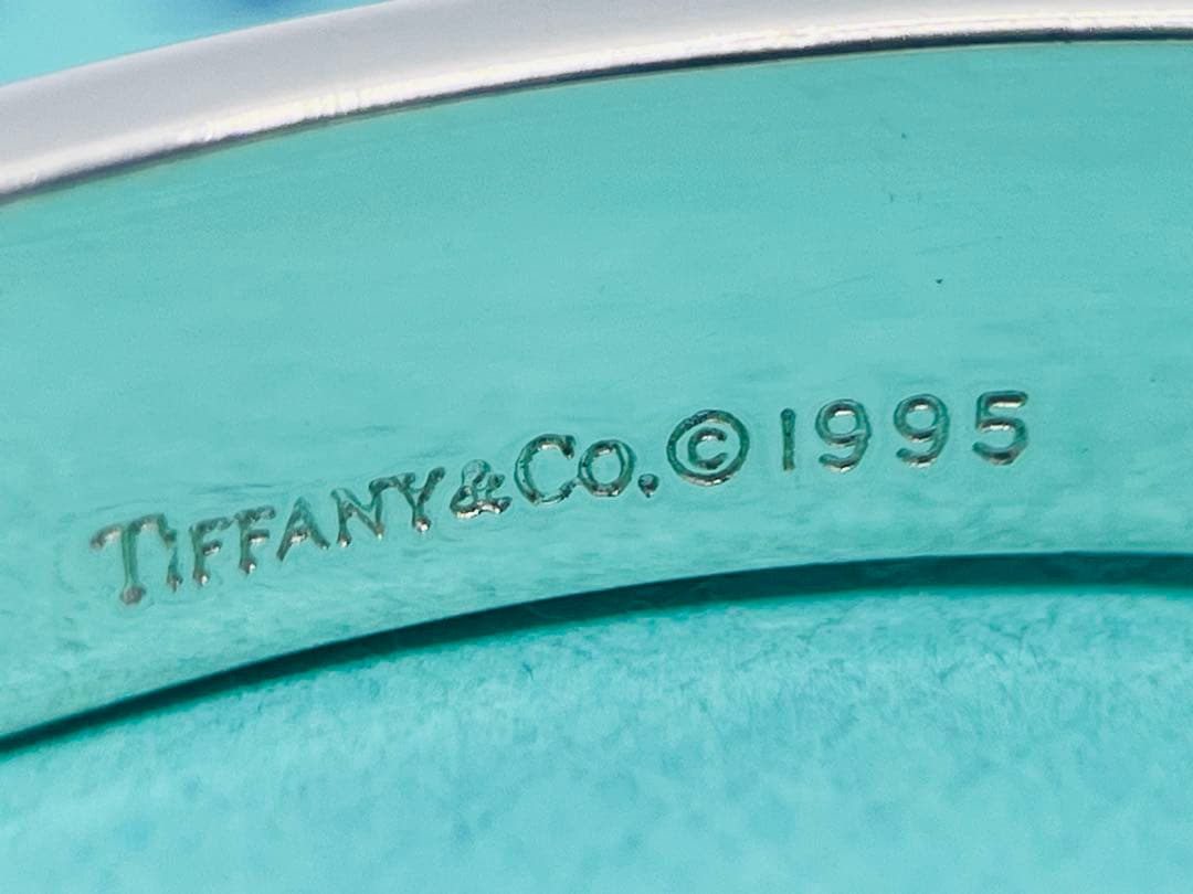 c714 超美品　オールドティファニー　1995 アトラス　ATLAS バングル