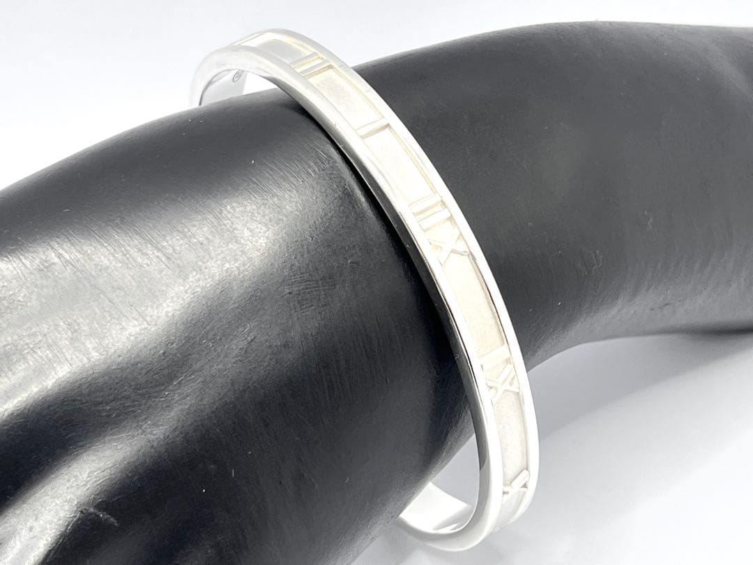 c714 超美品　オールドティファニー　1995 アトラス　ATLAS バングル