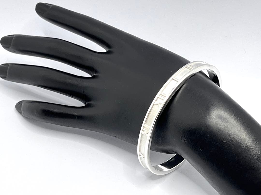 c714 超美品　オールドティファニー　1995 アトラス　ATLAS バングル