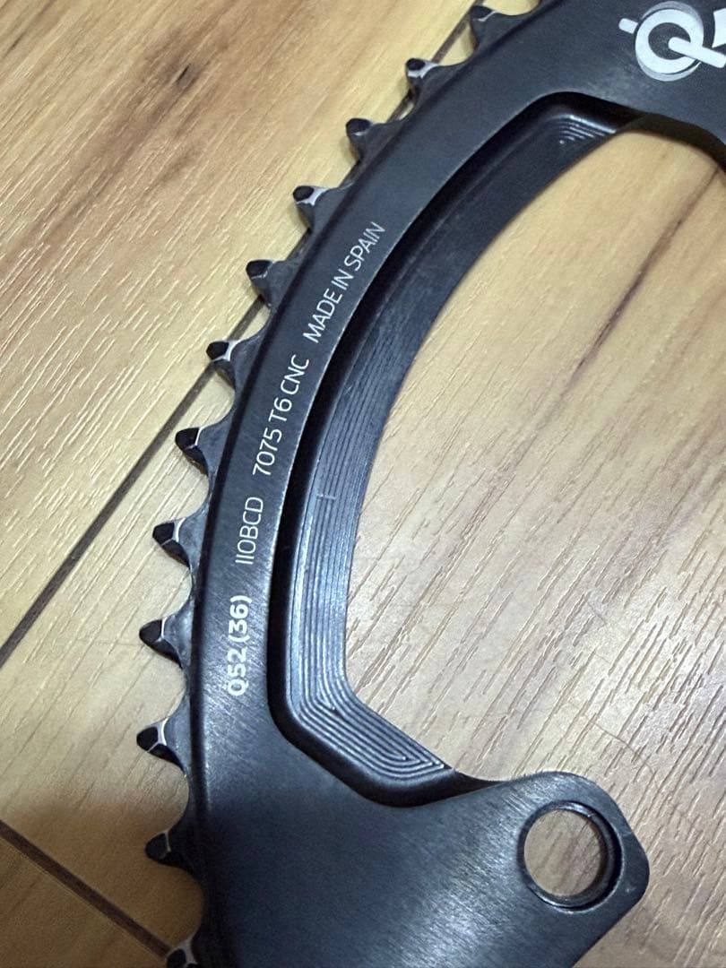 ROTOR Q-RINGS 52-36T チェーンリングセット