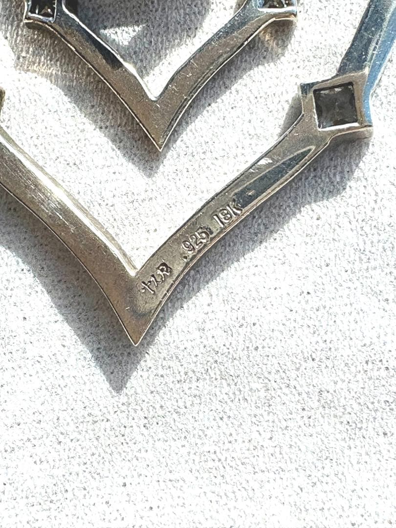 ローリーロドキン　スパイダーウェブ スカル ペンダントLoree Rodkin